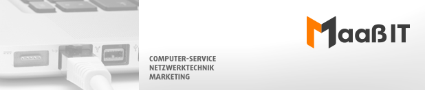 Maaß IT Banner